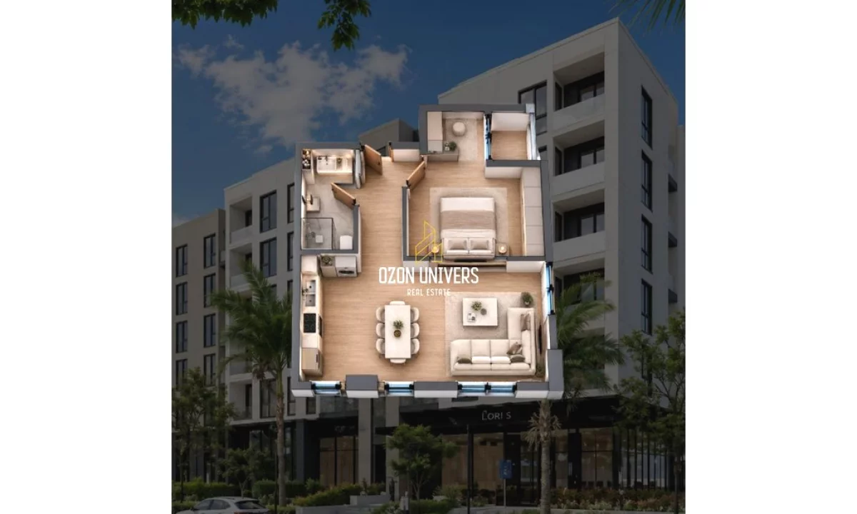 Apartment for sale in Durres 1+1, Emty