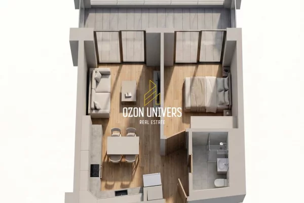 Apartment for sale in Durres 1+1, Emty