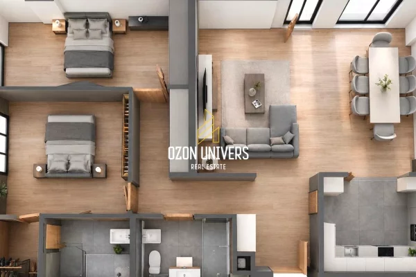 Shtepi ne shitje Apartament ne Durres, 2+1, Mobilimi Bosh, pa mobiluar, Pagesa 274,160  Euro.