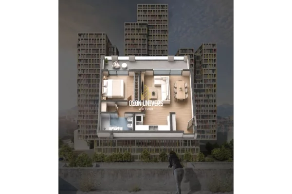 Shtepi ne shitje 1+1 ne Tirane - 208,750 Euro