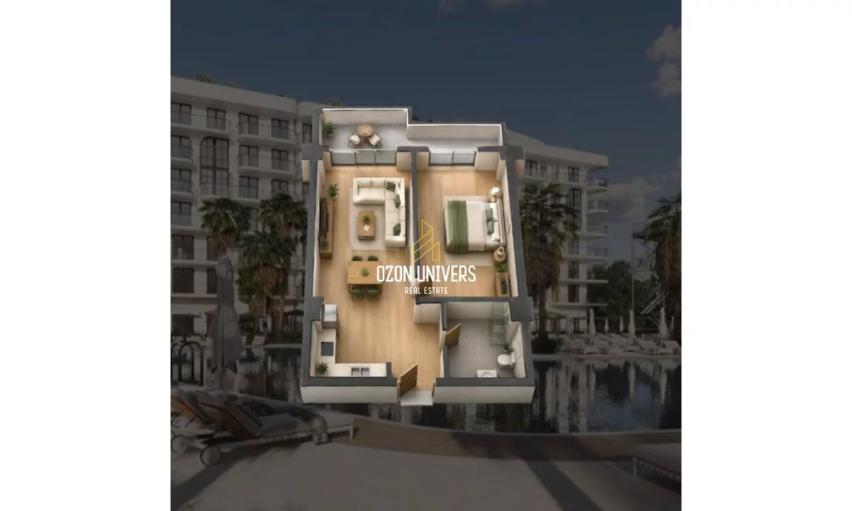 Shtepi ne shitje Apartament ne Durres, 1+1, Mobilimi Bosh, pa mobiluar, Pagesa 98,154  Euro.