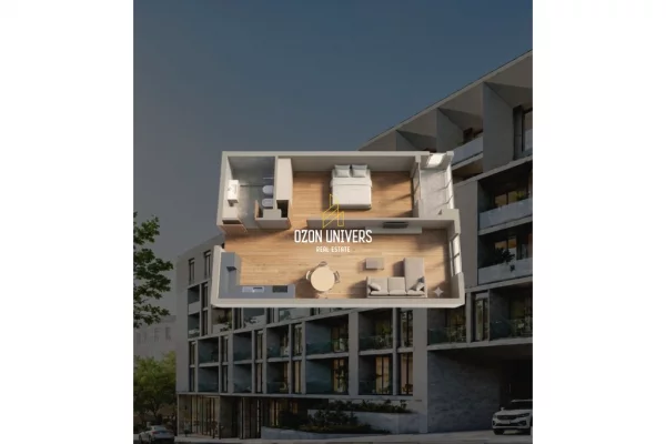 Apartament 1+1 për shitje, Aluna 5 Residence, Paskuqan!!