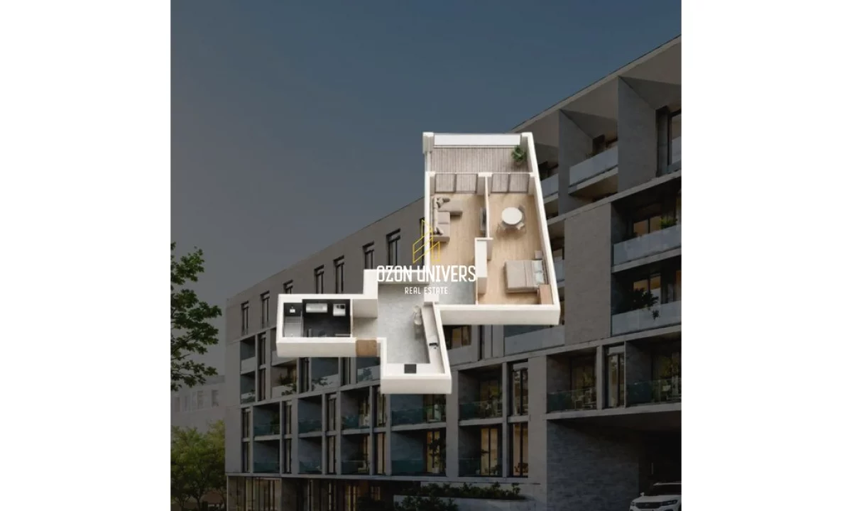 House for Sale Apartment in Tirana, 1+1, Furniture Emty, Payment 99,245  Euro.