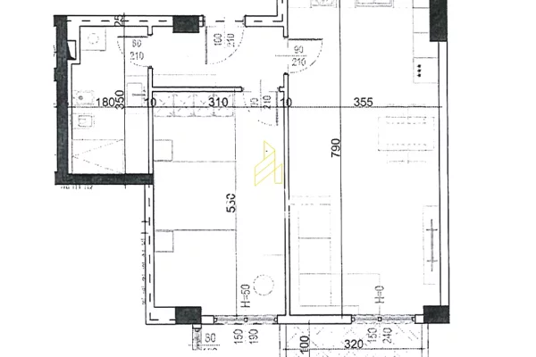 Shtepi ne shitje Apartament ne Tirane, 1+1, Mobilimi Bosh, pa mobiluar, Pagesa 61,688  Euro.