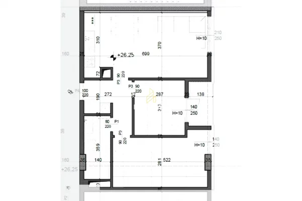 Shtepi ne shitje Apartament ne Tirane, 2+1, Mobilimi Bosh, pa mobiluar, Pagesa 144,460  Euro.