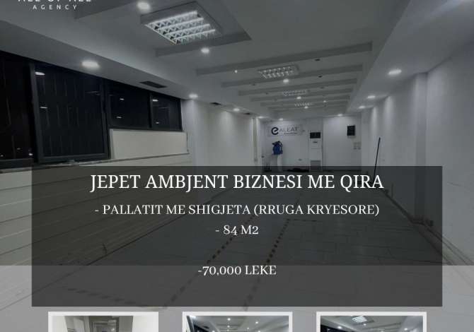 Ambient biznesi me qera 3+1 ne Tirane - 70,000 Leke