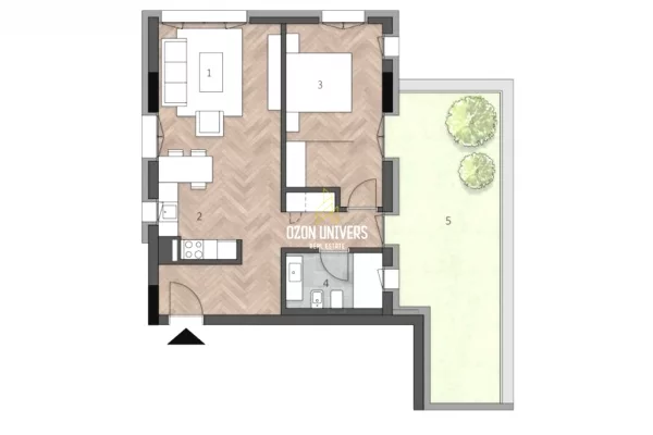 Shtepi ne shitje Apartament ne Vlore, 1+1, Mobilimi Bosh, pa mobiluar, Pagesa 400,402  Euro.