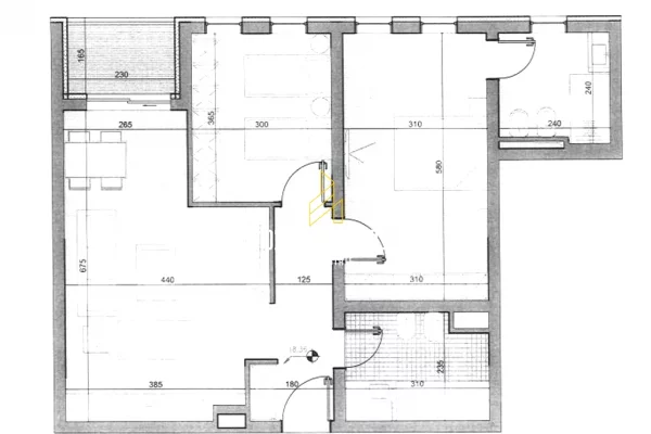 Appartamento in vendita a Tirana 2+1, Vuoto