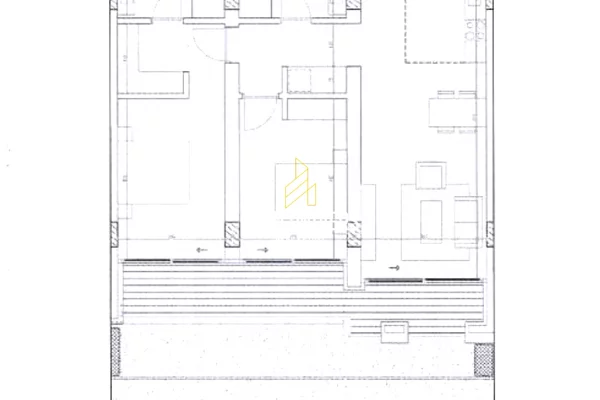 Shtepi ne shitje Apartament ne Vlore, 2+1, Mobilimi Bosh, pa mobiluar, Pagesa 554,114  Euro.