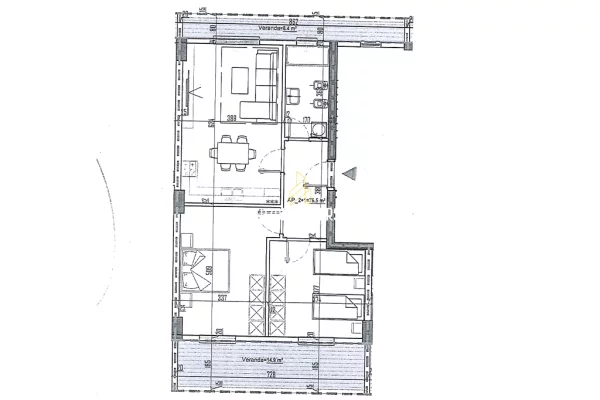 Appartamento in vendita a Tirana 2+1, Vuoto