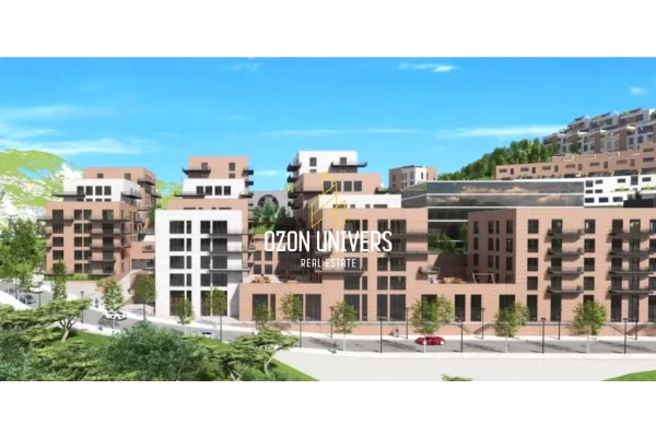 Apartament 1+1+verandë për shitje tek Rezidenca Kodra e Diellit 2!