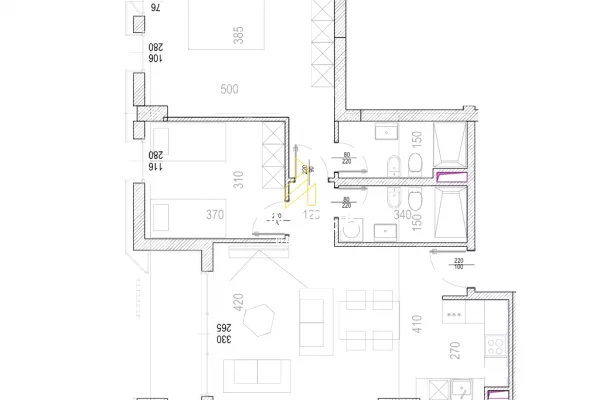 Apartment for sale in Tirana 2+1, Emty