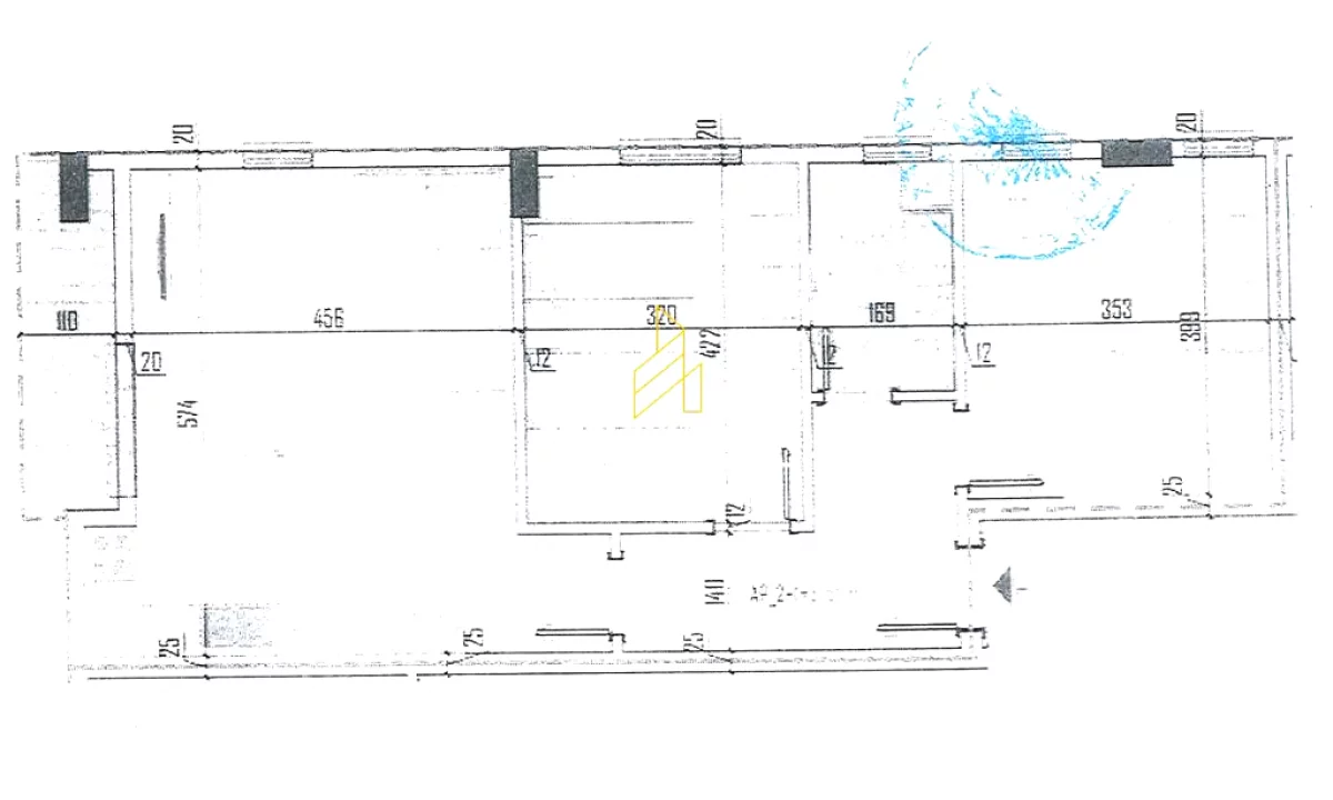 Shtepi ne shitje Apartament ne Tirane, 2+1, Mobilimi Bosh, pa mobiluar, Pagesa 95,501  Euro.