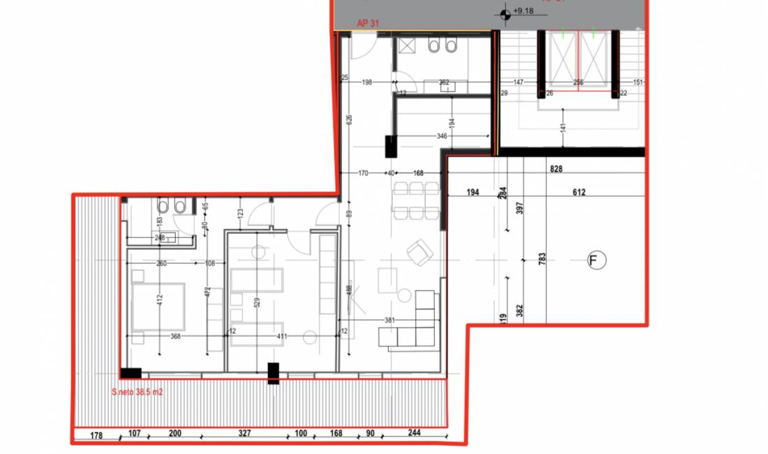 Shtepi ne shitje Apartament ne Himare, 2+1, Mobilimi Bosh, pa mobiluar, Pagesa 530,000  Euro.