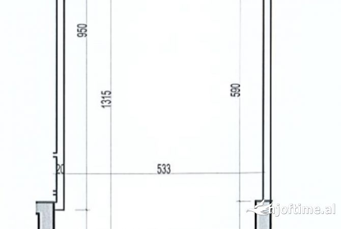 Business Property in Sale 1+1 in Tirana - 109,350 Euro