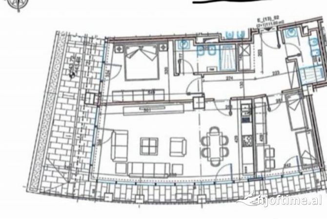 Appartamento in vendita a Tirana 3+1, Vuoto