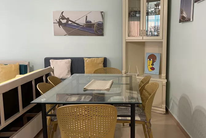 Shtepi ne shitje Apartament ne Sarande, 2+1, Mobilimi E mobiluar, Pagesa 150,000  Euro.