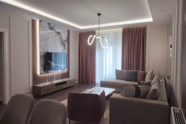 Shtepi me qera Apartament ne Tirane, 2+1, Mobilimi E mobiluar, Pagesa 1,700  Euro.