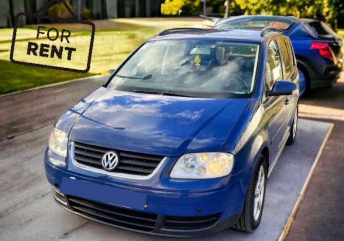 Jepet makine Volkswagen Touran me qera ditore duke filluar nga 35 euro 