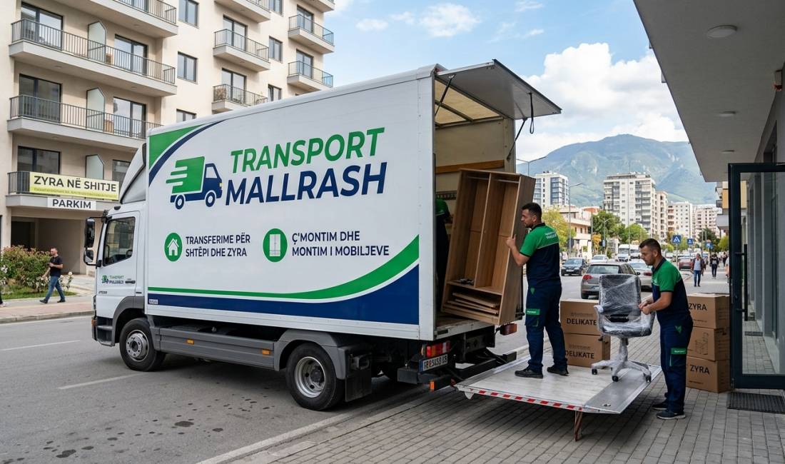 🚛 TRANSPORT MALLRASH - Transferime per shtepi dhe zyra C’montim dhe montim i mobiljeve