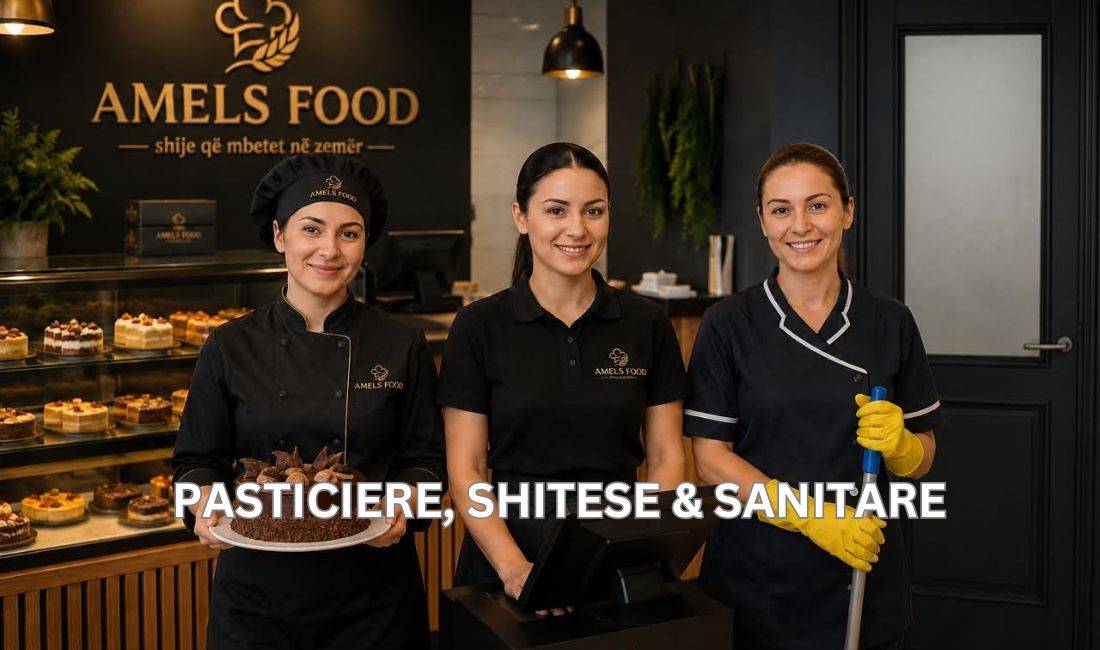 Njoftime Pune ne Tirane, Profesioni Pasticere, Shitese, Sanitare , Fillestar/Pak eksperience, Pagesa Me Marreveshje.