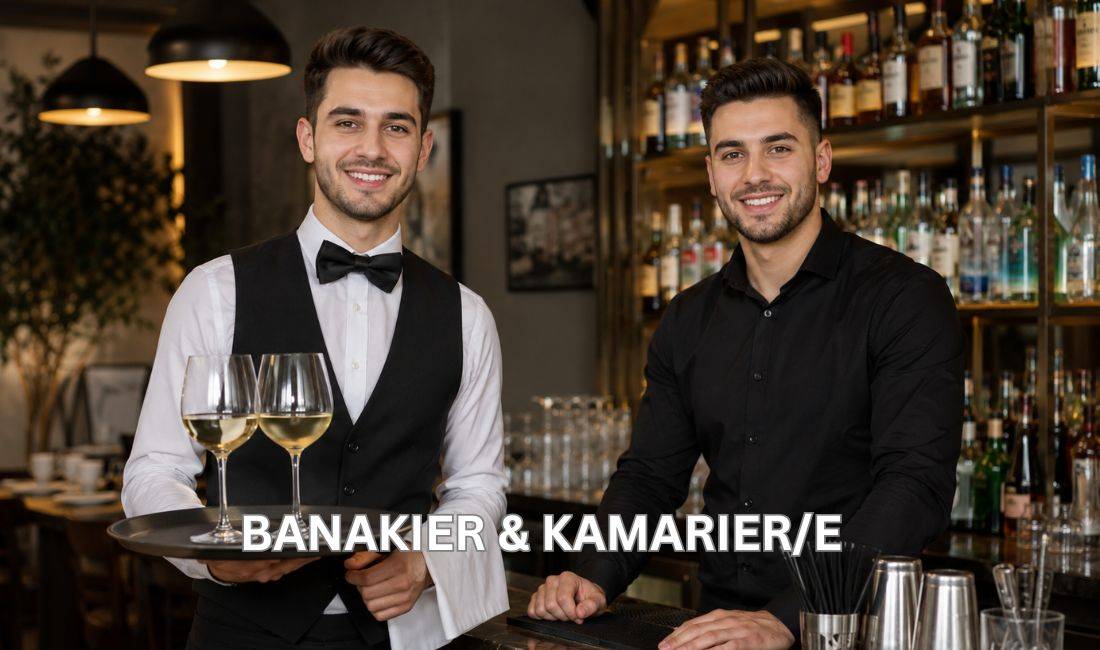 Njoftime Pune ne Tirane, Profesioni Banakier dhe Kamarier/e , Fillestar/Pak eksperience, Pagesa Me Marreveshje.