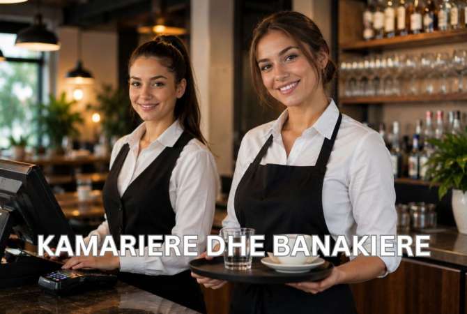 Njoftime Pune per Banakiere, Kamariere ne Tirane