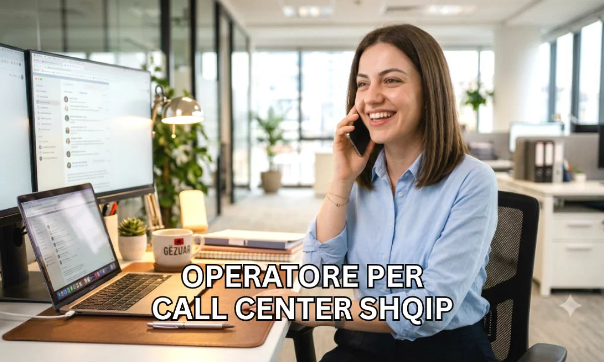 Njoftime Pune ne Tirane, Profesioni Operatore Call Center Shqip , Me eksperience, Pagesa 50,000  Leke.