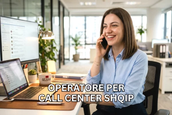 Njoftime Pune per Operatore Call Center Shqip ne Tirane