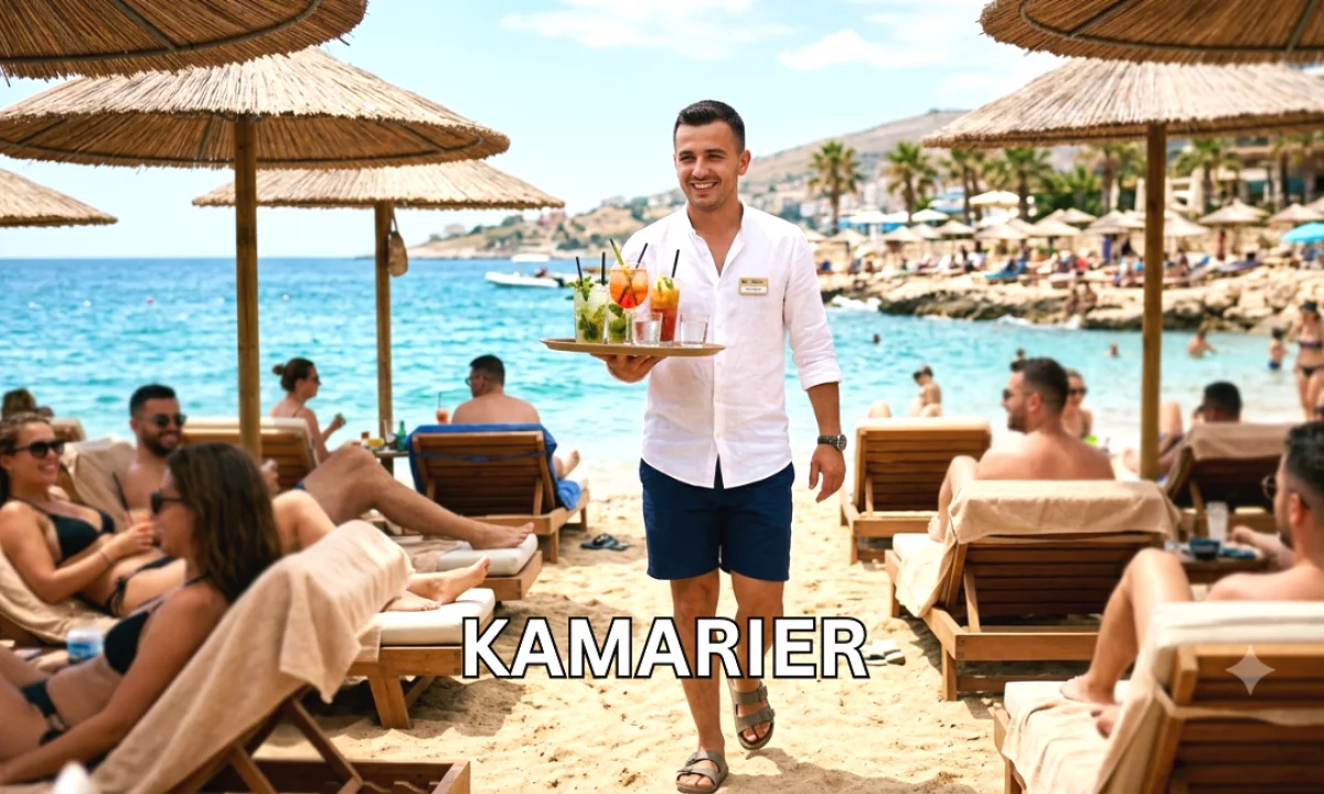 Njoftime Pune ne Vlore, Profesioni Kamarier , Me eksperience, Pagesa 70,000  Leke.