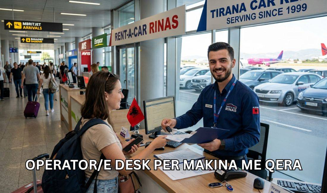 Njoftime Pune ne Tirane, Profesioni OPERATOR/E DESK , Me eksperience, Pagesa 70,000  Leke.