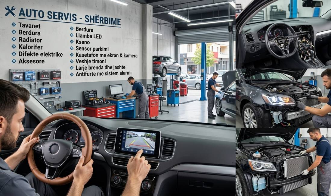 Servis ofron sherbime per Radiator, Kalorifer, Tavanet, Berdurat, Difektet elektrike etj.