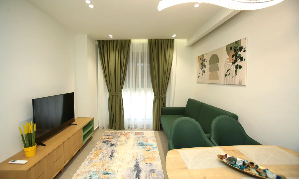 Shtepi me qera Apartament ne Vlore, 1+1, Mobilimi E mobiluar, Pagesa 500  Euro.