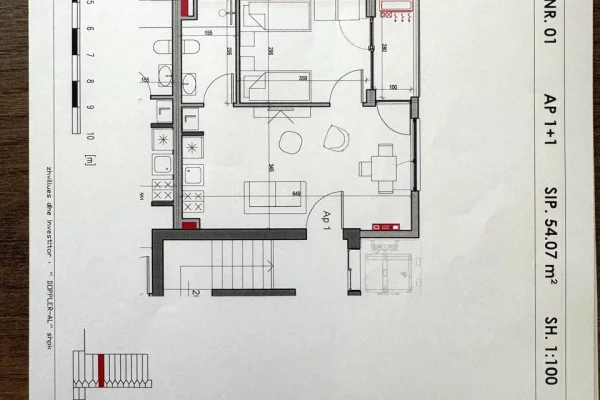 House for Sale 1+1 in Tirana - 120,000 Euro