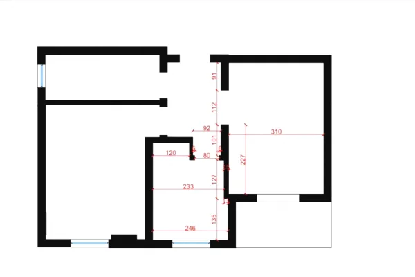 Shtepi ne shitje Apartament ne Tirane, 2+1, Mobilimi Bosh, pa mobiluar, Pagesa 165,000  Euro.