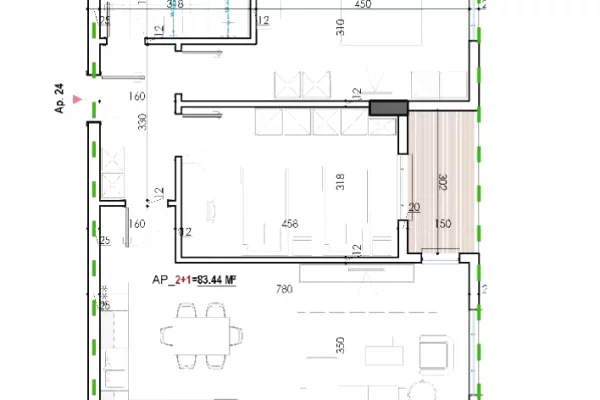 Casa in vendita 2+1 a Tirana - 72,000 Euro