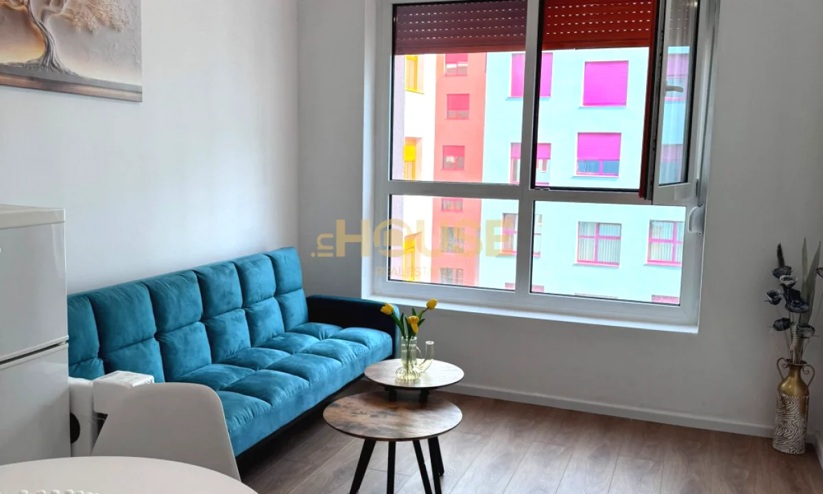 Shtepi ne shitje Apartament ne Tirane, Garsoniere, Mobilimi Bosh, pa mobiluar, Pagesa 92,000  Euro.