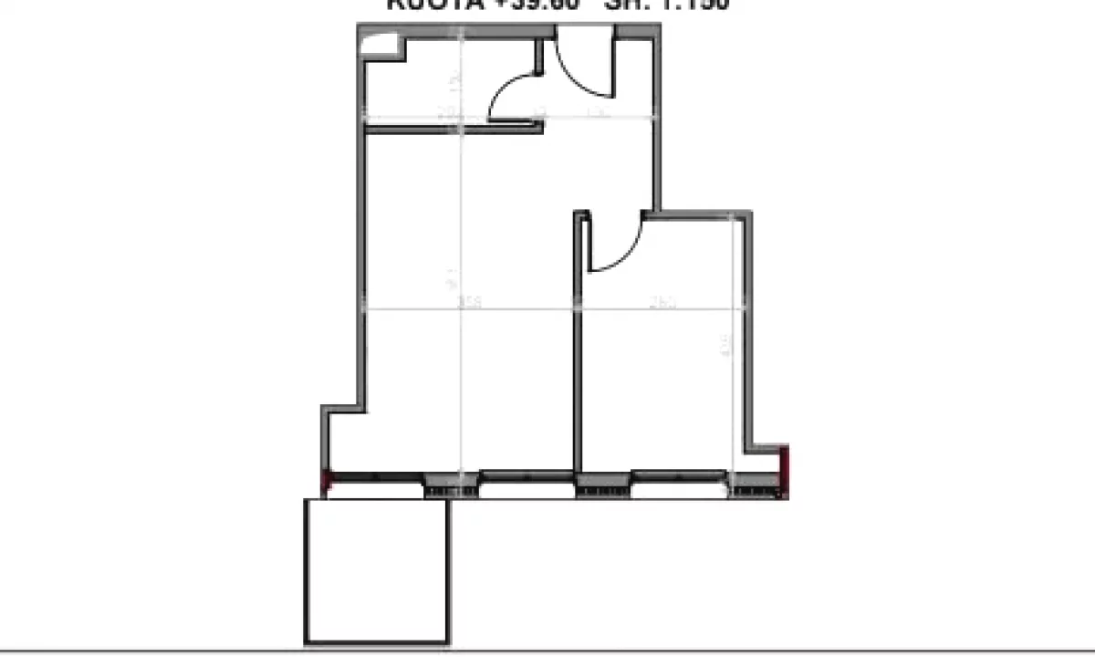 Shtepi ne shitje Apartament ne Tirane, 1+1, Mobilimi Bosh, pa mobiluar, Pagesa 115,600  Euro.