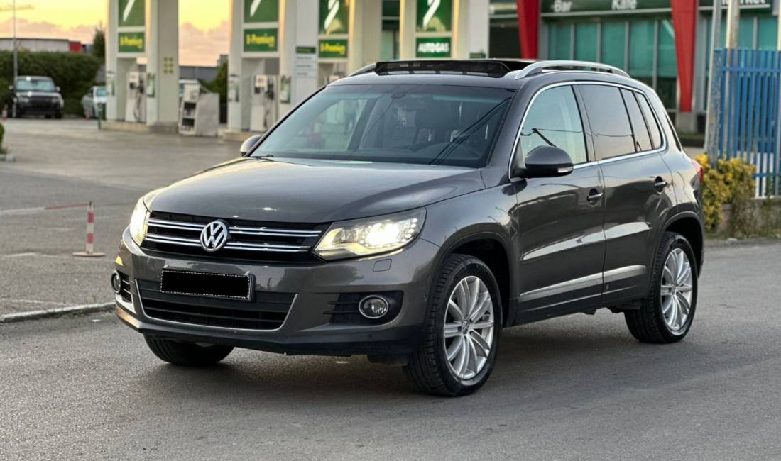 Jepet me qera Volkswagen Tiguan me 40 euro dita sherbim ne aeroport tirane