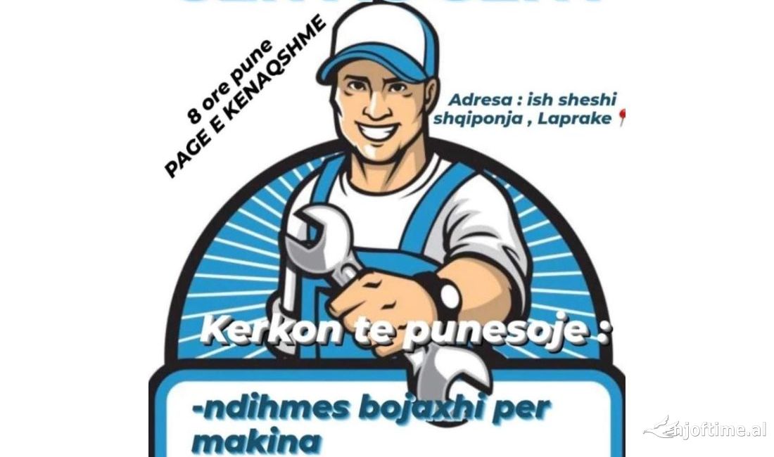 Njoftime Pune ne Tirane, Profesioni Ndihmes Bojaxhi dhe Strukturor , Fillestar/Pak eksperience, Pagesa Me Marreveshje.