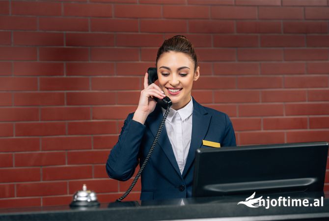 Njoftime Pune per RECEPSIONIST/E ne Vlore