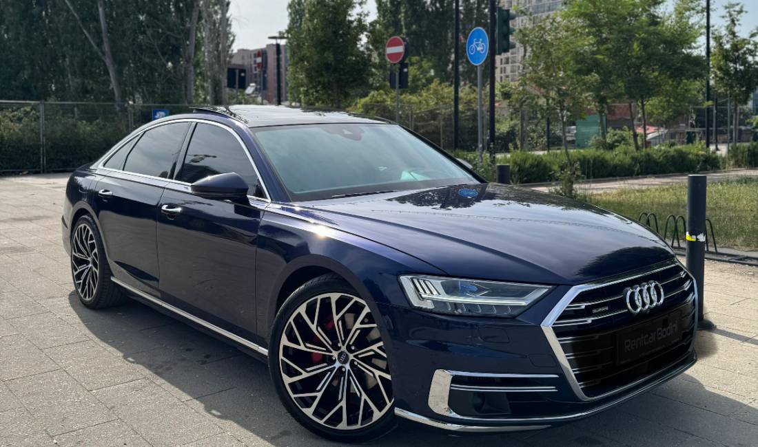 🚘Jepet me qera Audi A8 – Viti 2020 Duke filluar nga 300 euro 