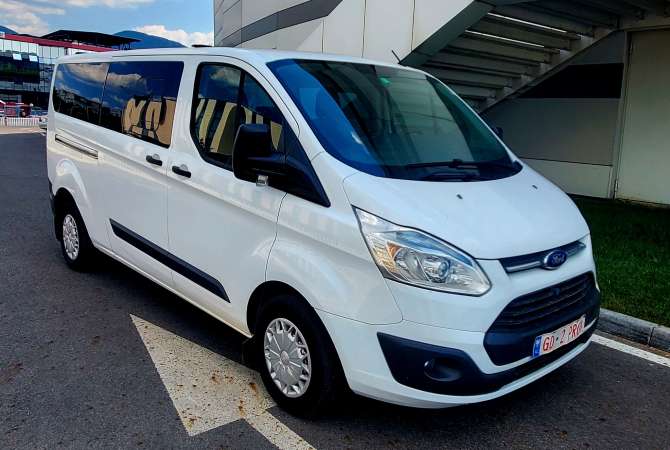 🚐 Ford Transit XL i Gjatë – 2015 – 8 Vende – Full Opsion