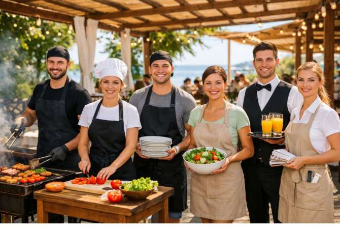 Job Offers for Zgarit Ndihmes Kuzhinier Sallatier ,Lavapjates ,Kamarier ,Ndihmes Kamarier in Saranda