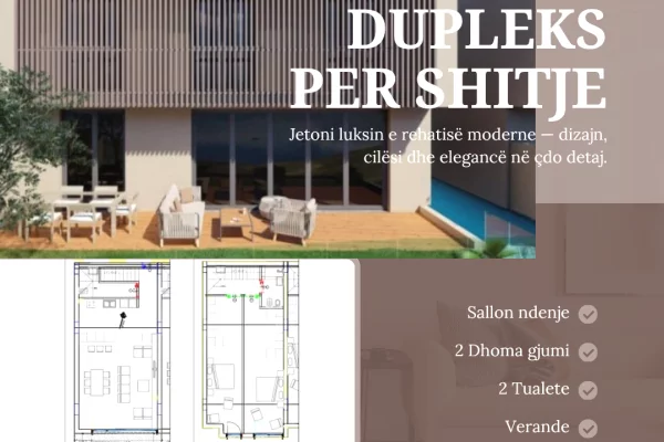 SHITET DUPLEKS 2+1 – SWAN LAKE RESIDENCE