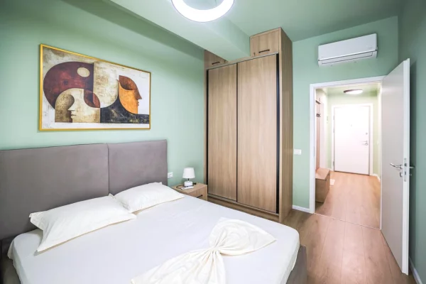 Shtepi ne shitje Apartament ne Tirane, 1+1, Mobilimi E mobiluar, Pagesa 115,000  Euro.