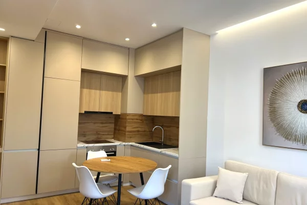 Shtepi me qera Apartament ne Tirane, 1+1, Mobilimi E mobiluar, Pagesa 45,000  Leke.