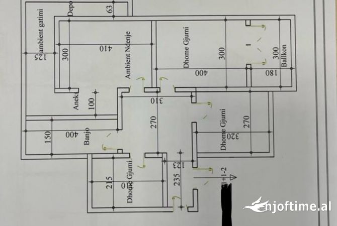 Shtepi ne shitje Apartament ne Tirane, 4+1, Mobilimi Pjeserisht e mobiluar, Pagesa 225,000  Euro.