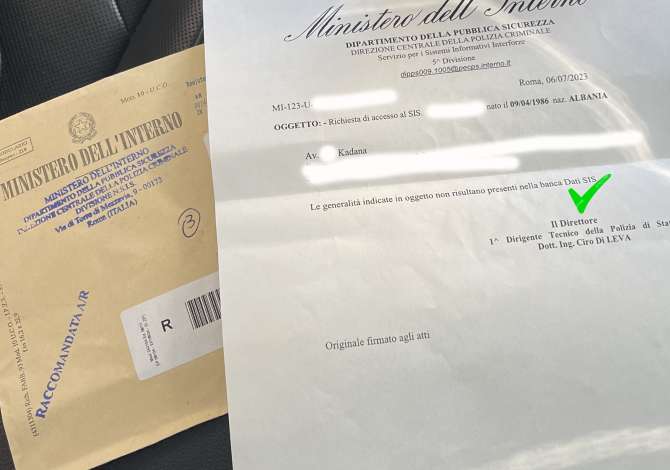 Legal Services in Tirana - 150 Euro