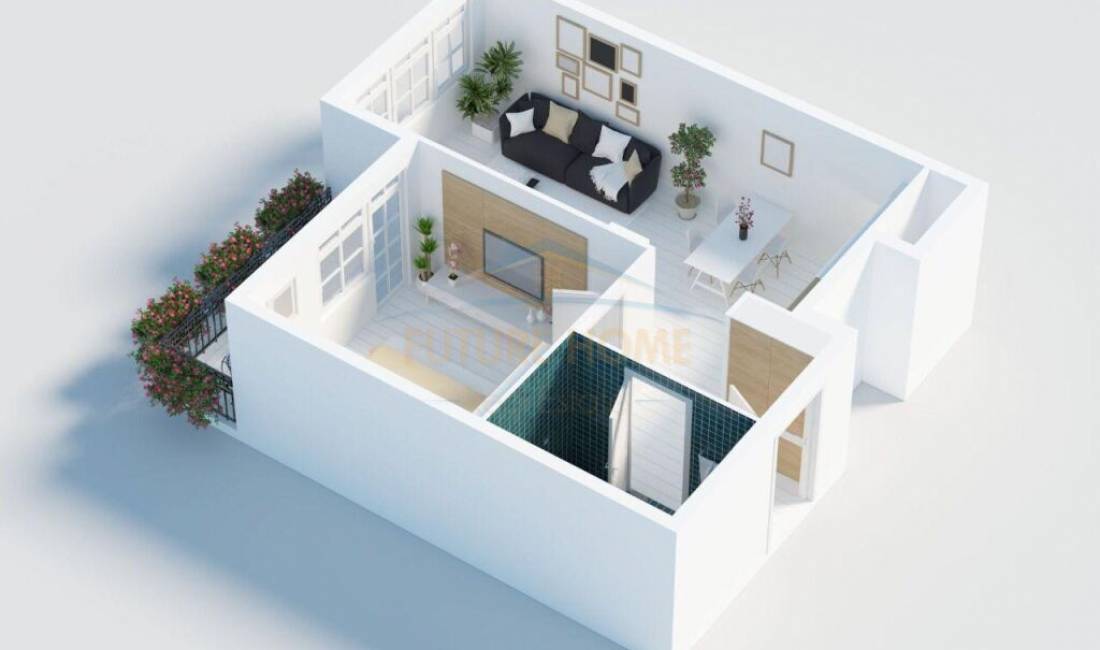 Appartamento in vendita a Himara 2+1, Arredato